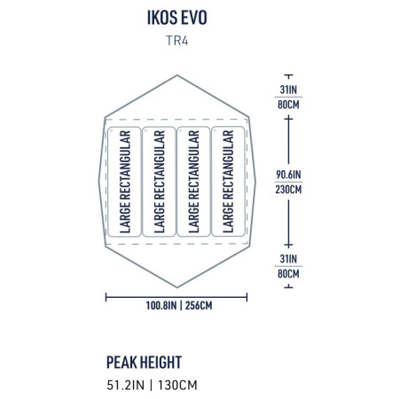 Sea to Summit Ikos Evo Tent TR4 sátor