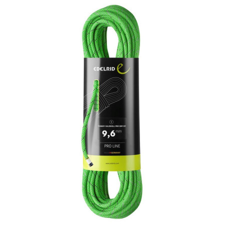 Edelrid Tommy Caldwell Pro Dry DT 70m kötél zöld NeonGreen
