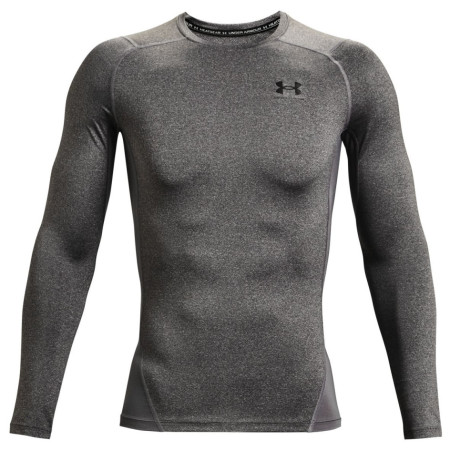 Under Armour HG Armour Comp LS férfi funkcionális póló szürke CarbonHeather//Black