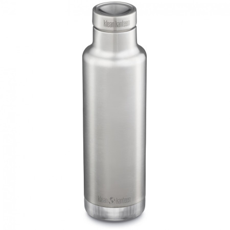 Klean Kanteen Insulated Classic Narrow 25oz (w/Pour Through Cap) rozsdamentes acél termosz ezüst