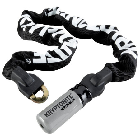Kryptonite Kryptolok 995 Integrated Chain 95 cm kerékpár lakat fekete Black