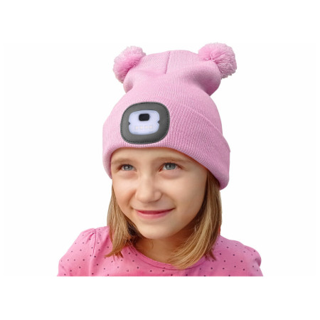 Extol Kids sapka fejlámpával