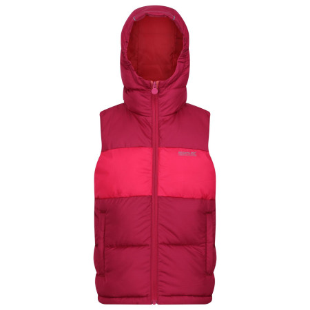 Regatta Lofthouse B/W gyerek mellény piros Berry Pink/Pink Potion