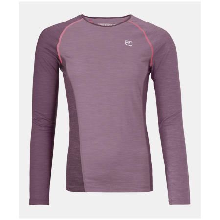 Ortovox 120 Cool Tec Fast Upward Ls W női funkcionális felső lila Wild Berry