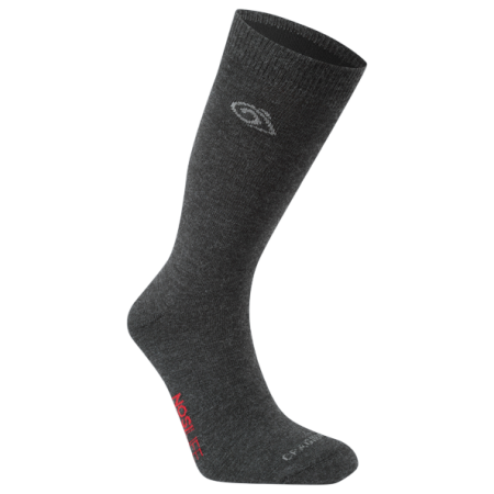 Craghoppers NosiLife Travel Wool Socks zokni sötétszürke DarkIron
