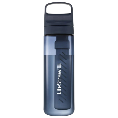LifeStraw Go 2.0 Water Filter Bottle 650 ml filteres kulacs sötétkék Aegean Sea
