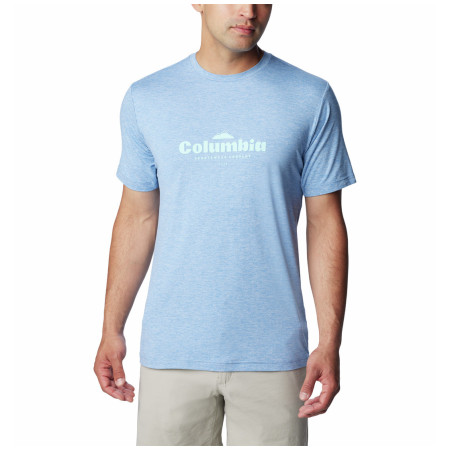 Columbia Kwick Hike™ Graphic SS Tee férfi póló világoskék