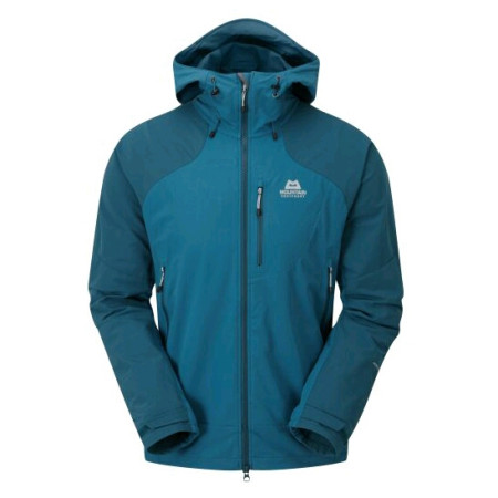 Férfi kabát Mountain Equipment Frontier Hooded világoskék Ink Blue/Legion Blue
