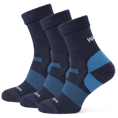 Warg Merino Hike M 3-pack férfi zokni k é k