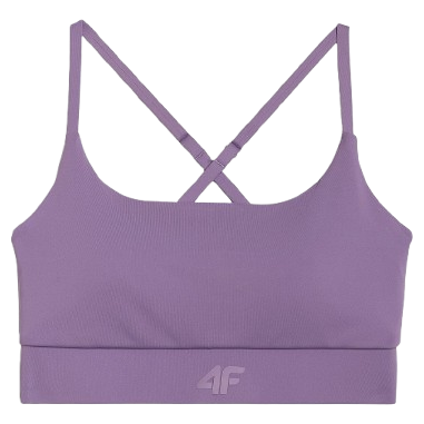 4F Sport Bra F173 melltartó lila DARK PINK