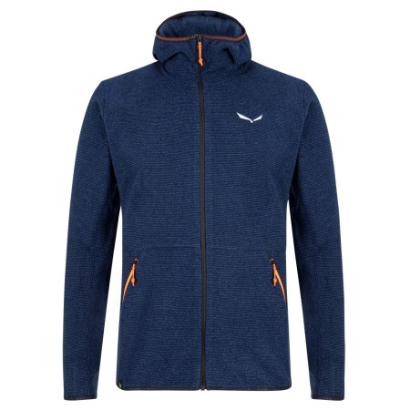 Salewa Nuvolo Pl M Jkt 2022 férfi pulóver sötétkék dark denim melange