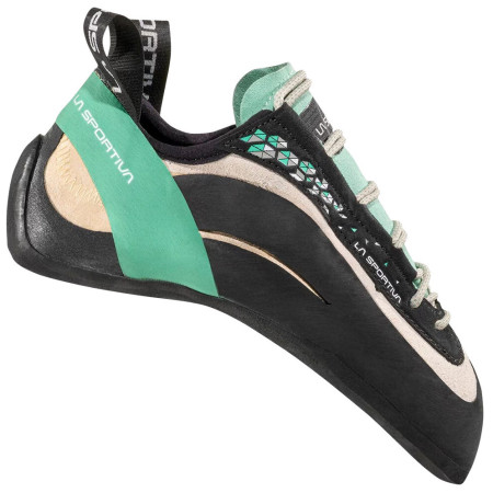 La Sportiva Miura Woman női mászócipő fehér/zöld White/Jade Green