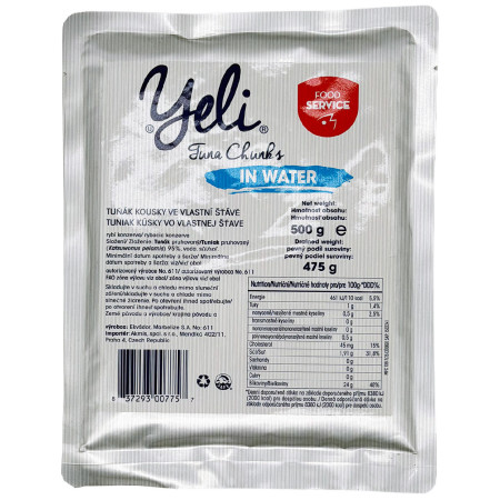 Yeli Tonhaldarabok saját levükben (500 g) készételek
