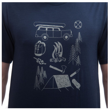 Sensor Merino Active Outside férfi funkcionális póló