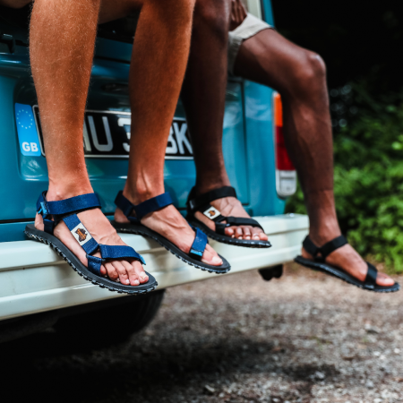 Gumbies Scrambler Sandals - Black szandál