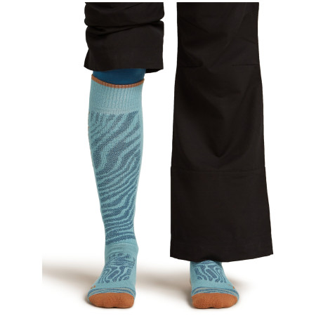 Icebreaker Women Merino Blend Ski+ Medium OTC Mountain Contour női zokni