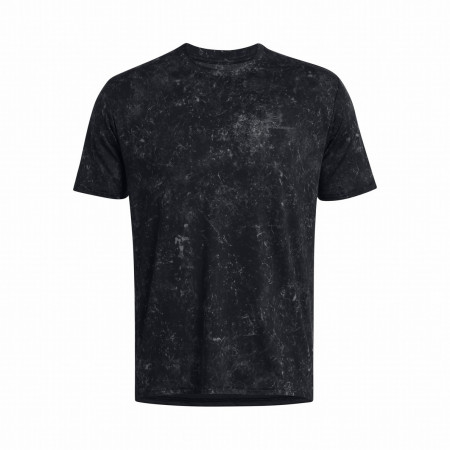 Under Armour Rush Energy Print SS férfi funkcionális póló fekete Black/Black