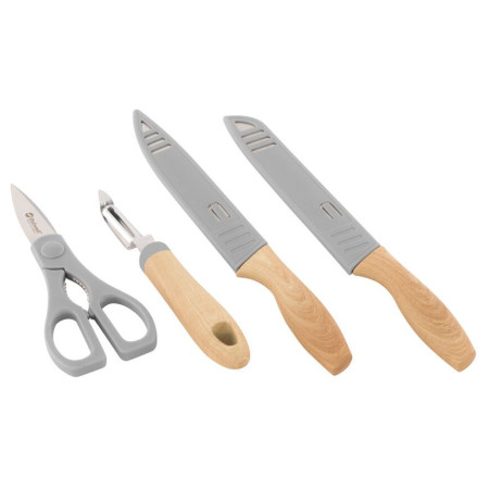 Outwell Chena Knife Set Peeler Scissor kés készlet