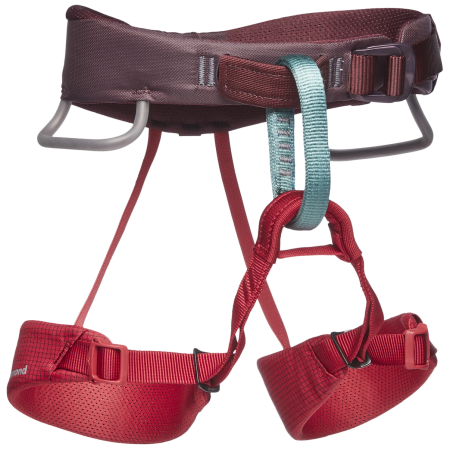 Black Diamond K Momentum Harness gyermek beülő piros Wild Rose