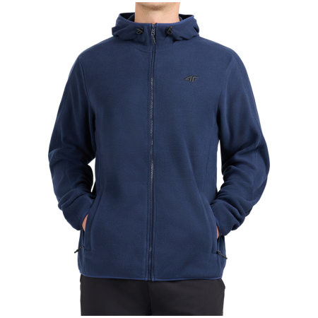 4F Fleece M488 férfi pulóver sötétkék Navy