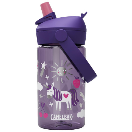 Camelbak Thrive Flip Straw Kids 0,4l kulacs lila Unicorn Party