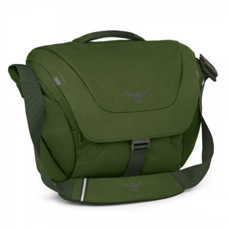 Táska Osprey Flap Jack Courier zöld peat green