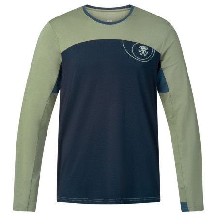 Rafiki Pitone férfi póló zöld/kék dark navy/oil green