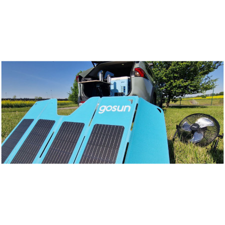 GoSun Breeze 12 V napelemes + 12 V ventilátor ventilátor