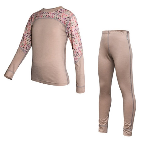Sensor Merino Impress Set Beige gyerek funkcionális szett bézs Beige