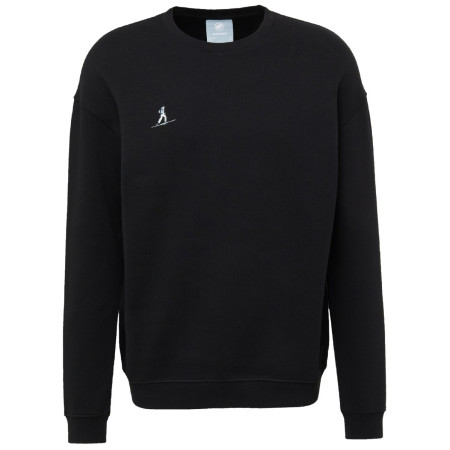 Mammut Mammut Base ML Crew Neck Men Ski Tour férfi pulóver fekete black