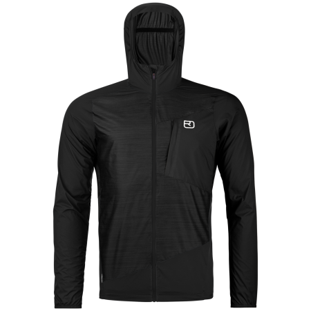 Ortovox Trace Windbreaker Jacket M férfi softshell kabát fekete Black Raven