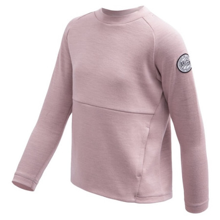 Sensor Merino Upper Traveller Pink gyerek funkcionáls pulóver világosrózsaszín Pink