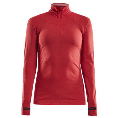 Női póló Craft Fuseknit Comfort Zip piros