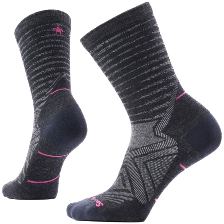 Smartwool Women's Run Zero Cushion Crew Socks zokni szürke