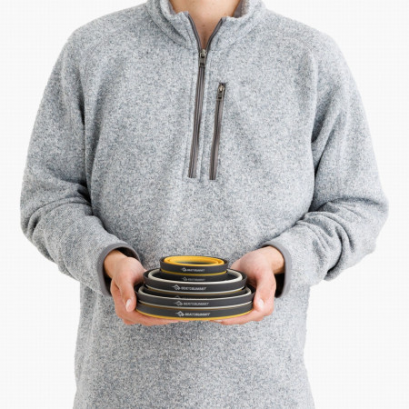 Sea to Summit Frontier UL Collapsible Dinnerware Set 2P 6 Piece edénykészlet