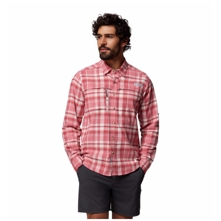 Columbia Wild Cast Flannel Shirt férfi ing rózsaszín Rosewood