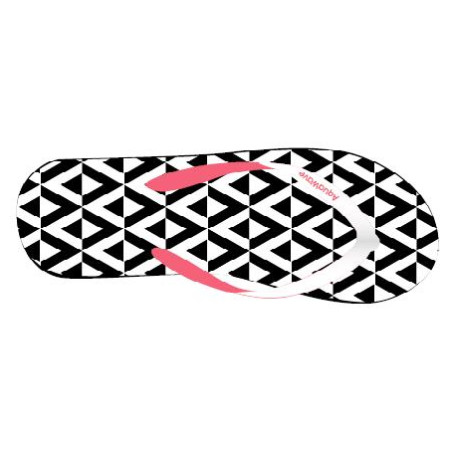 Női flip-flop Aquawave Ceura fehér/fekete BLACK/WHITE PRINT/CALYPSO CORAL