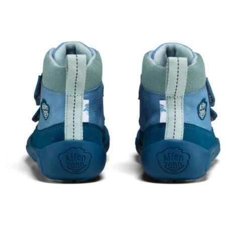 Affenzahn Low Boot Leather Friendy Shark gyerek barefoot cipő