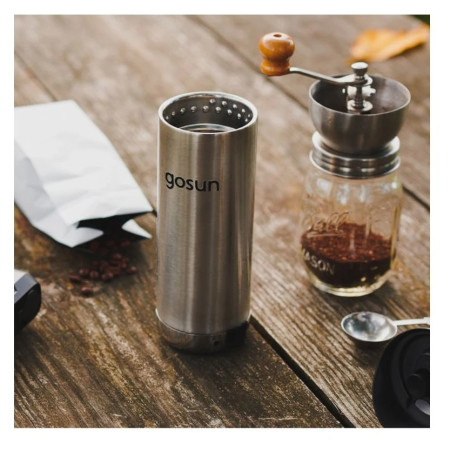 GoSun Brew 12 V a kávovar French Press termosz