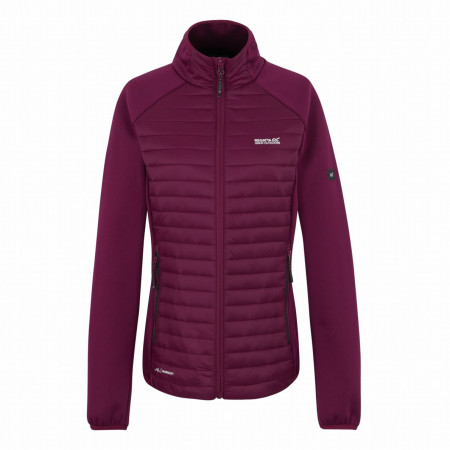 Regatta Women’s Clumber Hybrid női dzseki burgundi vörös Dark Pimento
