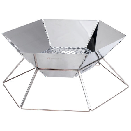 Outwell Cantal Fire Pit tűzrakó ezüst Silver