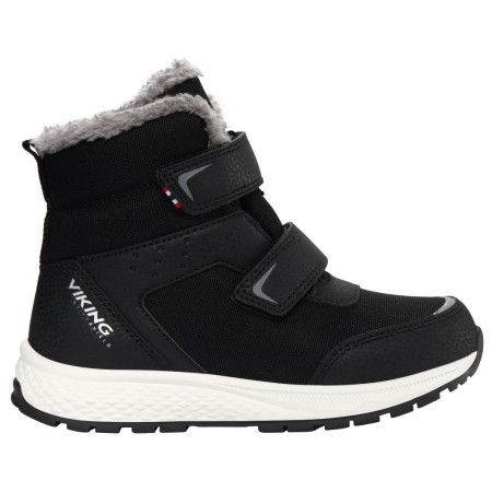 Viking Outdoor Footwear Equip Warm WP 2V Black/Grey gyerek téli cipő