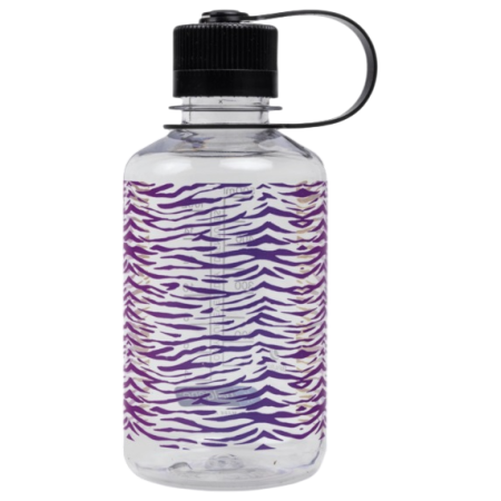 Nalgene Narrow Mouth Animal Print 500 ml kulacs lila/grafit Clear Rainbow Zebra