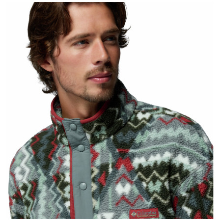 Columbia Helvetia™ II Printed Half Snap Fleece férfi pulóver