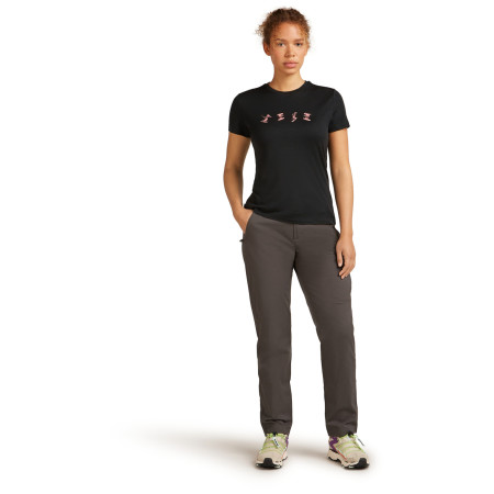 Icebreaker Women Merino 150 Tech Lite SS Tee Snow Day női póló