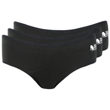 Zulu Bambus 210 3-pack női alsó fekete