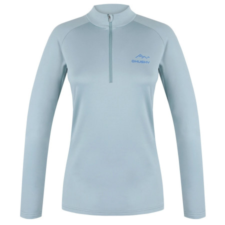Husky Tromi zip L női funkcionális felső világoskék faded mint