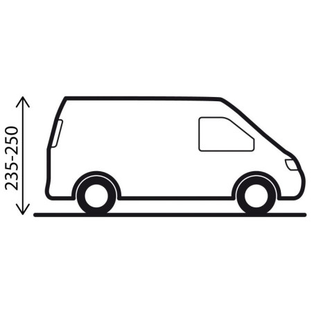 Brunner Skia 400 Aerocampin árnyékoló - kifeszített sátorponyva