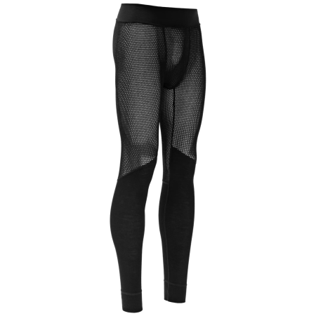 Devold Wool Mesh Pro Longs Man férfi funkcionális aláöltözet fekete Black
