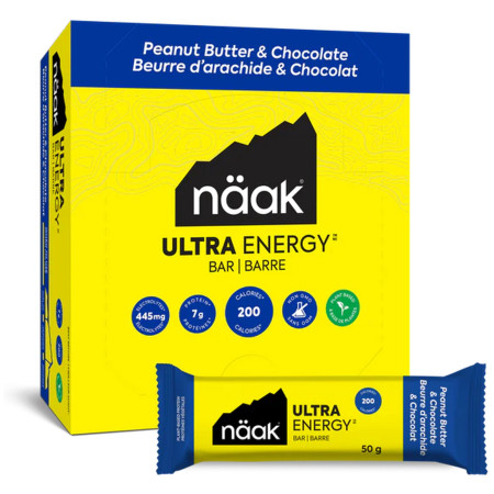 Näak Peanut Butter & Chocolate - Ultra Energy™ Bar energiaszelet szett